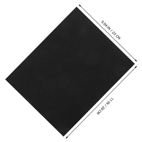 Get This Ultimate 20 Piece Wet Sanding Paper Assortment With Super Fine Grit Sheets for a waterproof black sandpaper pad sized 9.04 x 11 inches.