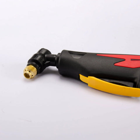 Close-up of Air Plasma Cutting Hand Torch Gun For PT31 Systems with nozzle and grip details