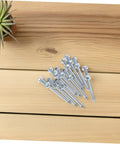 Metal spikes for 12 Piece Lawn Aerator Shoes With Metal Spikes For Lawn Aeration And Soil Relief Heavy Duty Garden Yard Spikes