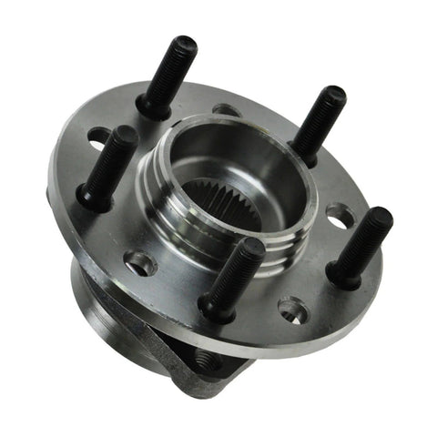 Front view of a wheel bearing and hub assembly with ABS sensor for Chrysler 300M Concorde LHS New Yorker Intrepid Prowler Eagle Vision Dodge 1993-2004