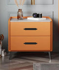 Orange drawer with 10 Pack Self Stick Black ABS Plastic Cabinet Drawer Handles For Kitchen, Furniture, Closets And Wardrobes