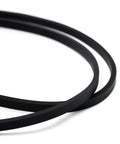 Close-up of 9.25 Inch Brake Lathe Silencer Band Set 2 Pack Rubber Vibration Dampers for non vented rotor surfacing anti chatter