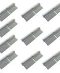 10 Pack Weldable Lift-Off Hinges 3-1/8 In By 1 In Flag Hinge Detachable Door Hinges Heavy Duty Steel Weld On