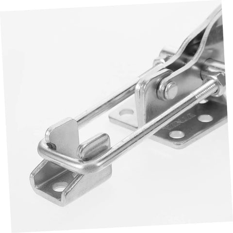 Beefy Heavy Duty T-Handle Car Hood Catch And Draw Latch with metal components, focus on adjustable mechanism, easy to install