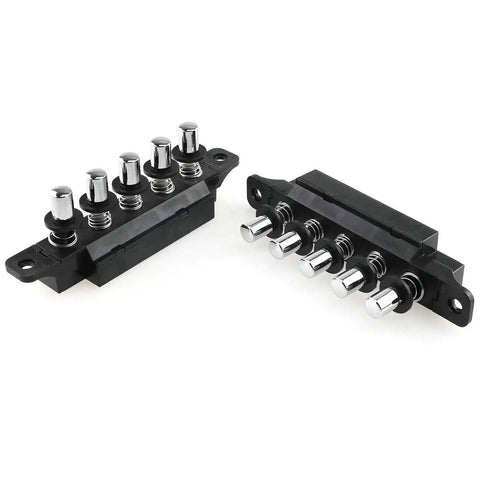 Five Button Range Hood Switch Kit MQ165 Piano Type Key Board Switches 250V 4A with three interlock switches and one reset