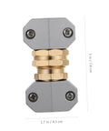 Ditch That Leaking Hose With This Super Solid Garden Hose Repair Kit Featuring Tough Aluminum Alloy Connectors Quick Release Fittings And Durable Weatherproof Adapters To Fix Your Lawn Sprinkler Setup In A Flash. 3 in connector, 1.7 in wide