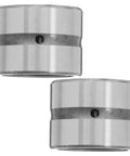 2 Piece Needle Roller Bearing Kit Fits Electric Hammer Drill And Angle Grinder Precision Steel Thrust Bearings Heavy Duty Rock Solid Industrial Grade Replacement Parts For Drills Cutters Badass Performance Upgrades, two silver steel bearings