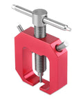 Mini Gear Puller For RC Cars Red Aluminum Pinion Bearing Removal Tool Pro Grade Gear Puller For RC Motors Drift Wheels Upgrades