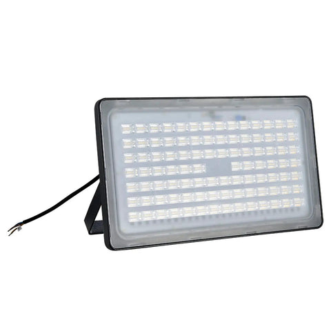 Heavy Hitting 300W LED Flood Lights Outdoor Pumping Out 21000 Lumens With IP65 Waterproof Build side view showing rugged design.
