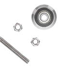 Heavy Duty Wire Stripper Replacement Wings For Fast Cable Sheath Removal Heat Treated Steel Blade High Durability Sharp Edge Tool Vane Part For Machine Powered Operations showing steel bearing and nuts.
