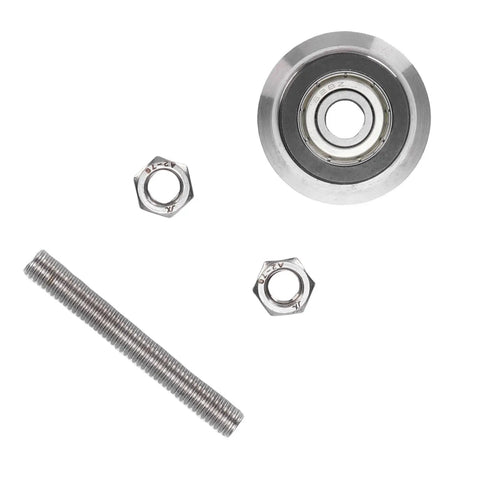 Heavy Duty Wire Stripper Replacement Wings For Fast Cable Sheath Removal Heat Treated Steel Blade High Durability Sharp Edge Tool Vane Part For Machine Powered Operations showing steel bearing and nuts.