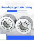 Heavy Duty Support Needle Roller Bearing, Pre Lubricated And Ruggedly Crafted For Engineering Hydraulics, 30X72X29mm, with smooth spin design.