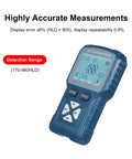 Badass Portable Digital Hardness Tester for Metals Heavy Duty Durometer showing HLD and measurement readings on high res screen.