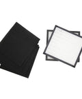 Replacement Pet Air Purifier Filter Set for Oreck Airvantage and WK01234QPC, H13 HEPA Filters with carbon pre-filters shown