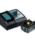 18V LXT Lithium Ion Battery And Charger Starter Pack All In One With LED Level Indicator And Fast Charge Delivers Up To 35 Percent More Run Time Per Charge For More Value