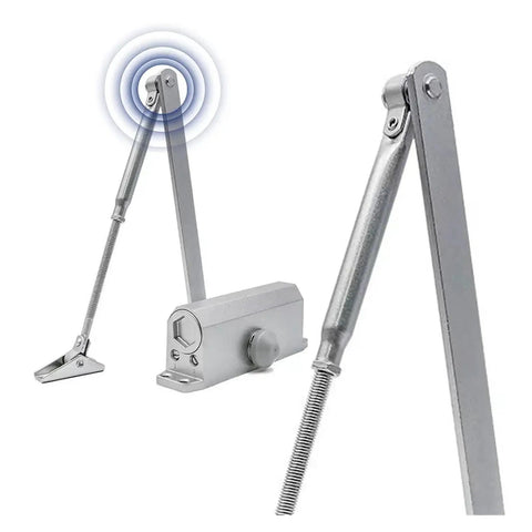 Quiet Close Door Closer With Spring Buffer For All Indoor Doors Easy Install Durable Metal Body No Slam Soft Closing Universal Fit