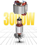 Internal motor components of Pro Grade Electric Grain Grinder Mill High Speed Spice And Herb Grinder With 800g Capacity