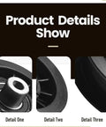 Close-up details of 2 Pack V Groove Idler Pulleys And Belt Set Heavy Duty Replaces 532194326 532194327 532130969