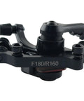 Beefy Aluminum Alloy Disc Brake Caliper Control Unit For Rear Wheel 160mm Rotor Includes 2 Screws Heavy Duty Caliper
