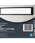24.5 Inch Matte Black LED Vanity Light Bar In Clean Transitional Style, Energy Efficient Bath Fixture For Mirror Lighting.