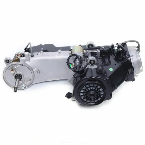 Straight Fire 150cc Long Case GY6 Engine Motor For Scooter Atv Go Kart Single Cylinder Four Stroke Complete Kit With Auto Clutch And Forced Air Cooling Built To Crush Every Trail Or Paved Road With Zero Drama
