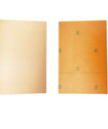 DIY Friendly Single Sided Copper Clad PCB Laminate For Etching Kit 100x150x1.5mm 10 Pack Bakelite Boards front and back view
