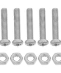 Five Sets Fan Mesh Cage Screw And Nut Kit M4x20mm Stainless Steel Hardware Bolts For Secure Grille Installation