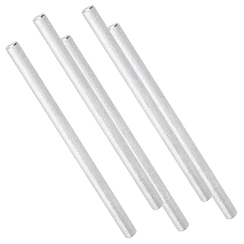 D Shaft Stainless Steel Robot Axle 6mm x 100mm 5 Pack Flat Side Drive Shaft For FTC FRC Robots And DIY Builds Smooth Bearing