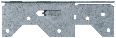 Heavy Duty Framing Angle Brace 1 7/16 X 2 1/2 Inches 18 Gauge Steel Zmax Galvanized Finish structural bracket for wood projects.