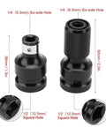 Hex Drive Quick Change Adapter For Impact Wrenches And Drills, Drill Chuck Converter, Telescoping Socket Adapters, Quick Release