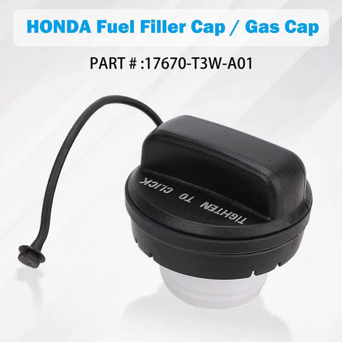 Honda Gas Cap Replacement For 2006 2020 Models Accord Civic CR-V Fit HR-V Insight Odyssey Pilot Crosstour Replaces 17670-T3W-A01