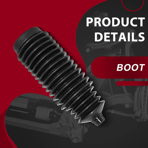 Solid Front Control Arms Kit For Subaru Forester 2009-2013 With Sway Bar Links And Tie Rod Ends To Make Your Ride Handle Like A Dream boot rubber detail