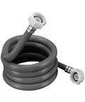 High Pressure 3/4 Inch Washing Machine Inlet Hose With Secure Nut And Washer coiled view