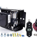 Air Lift LoadLifter 5000 Air Spring Kit With WirelessOne 2nd Gen Air Compressor EZ Mount components and hardware