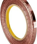 Heavy Duty Copper Foil Tape With Conductive Acrylic Adhesive For Electrical Bonding, 2.5 Inch Wide By 36 Yard Roll, Ultra Thin 0.0035 Mil