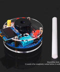 Hands On Humidity Controller DIY Kit With OLED Temperature Display Soldering Practice For Electronics Enthusiasts Learn Arduino Programming And Circuit Design Build A Real World PID Control Project showing circuit components and OLED screen with a humidifier stick.