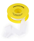 Three Quarters Inch PTFE Thread Seal Tape For Plumbers Pro Grade Teflon Plumbing Tape White 590 Inches Sealing Tape