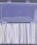 100Pcs 6 Size Clear PE Heat Shrink Tubing Kit For Electrical Insulation And Repairs DIY Friendly Waterproof Durable Cable Wrap Sleeves