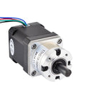 Nema 17 Geared Stepper Motor With Planetary Gearbox 5 To 1 Gear Ratio 0.35 Degree Step Angle Bipolar 4 Wire for 3D Printer, CNC