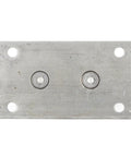 Back view of Shower Door Hinge Two Pack 90 Degree Heavy Duty Stainless Steel Hinges for glass doors and cabinets