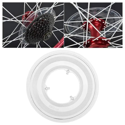 Three Pack Bike Spoke Protector Guard Set For Rear Wheel Made From Lightweight ABS Plastic Keeps Your Chain From Snagging Spokes