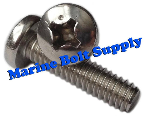 316 stainless steel Phillips pan-head machine screw for marine use