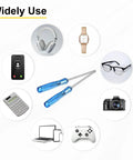 Tiny But Mighty Mini Slotted Screwdriver 2.0mm Flat Head Precision Tool With Blue Handle for electronics and appliance repair
