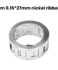 Heavy Duty Copper Nickel Strip Power Lithium Battery For Spot Welder 0.15x27mm Nickel Plated Steel Belt For Long Lasting Electric Tabs And 5M Length, rolled nickel ribbon