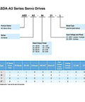 ASDA-A3 Series Servo Drives diagram with specifications