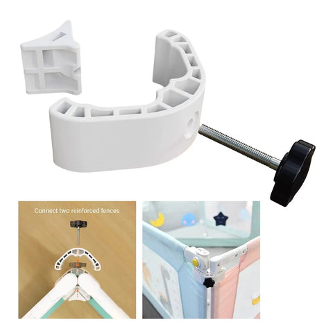 Babyproof Crib Corner Lock Kit For Sturdy Side Rails And Infant Bed Barrier Clasp Easy Install