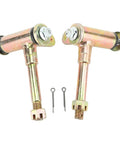 One Pair Universal Front Steering Knuckle For ATVs Go Karts And Quad Bikes, Beefed Up Heavy Duty Metal Spindle Accessory Replacement