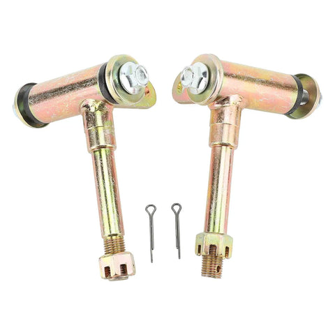 One Pair Universal Front Steering Knuckle For ATVs Go Karts And Quad Bikes, Beefed Up Heavy Duty Metal Spindle Accessory Replacement