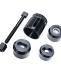 5 Piece Bushing Remover And Installer Kit For BMW Suspension Rear Ball Joint And Bushing Tool Compatible With E38 E39 E52 shown