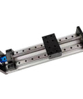 Built Tough Linear Guide Rail Kit With Ball Screw And Coupling Offering Zero Stick Slip Motion Perfect For 3D Printers And CNC Rigs, detailed view of assembly.